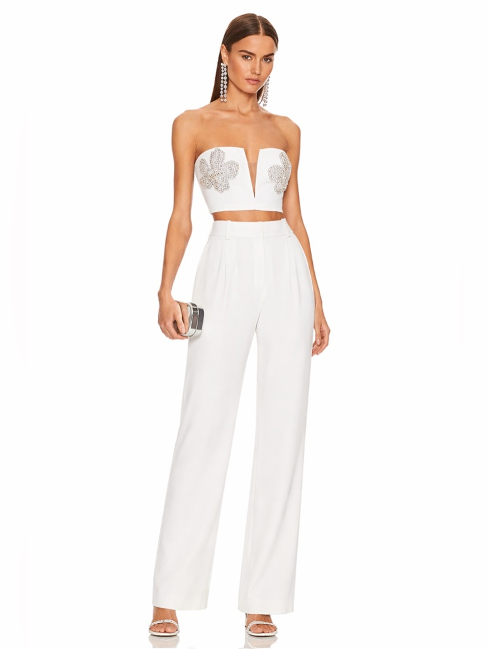 Bardot Ambiance Bustier Top in white size s us size 4